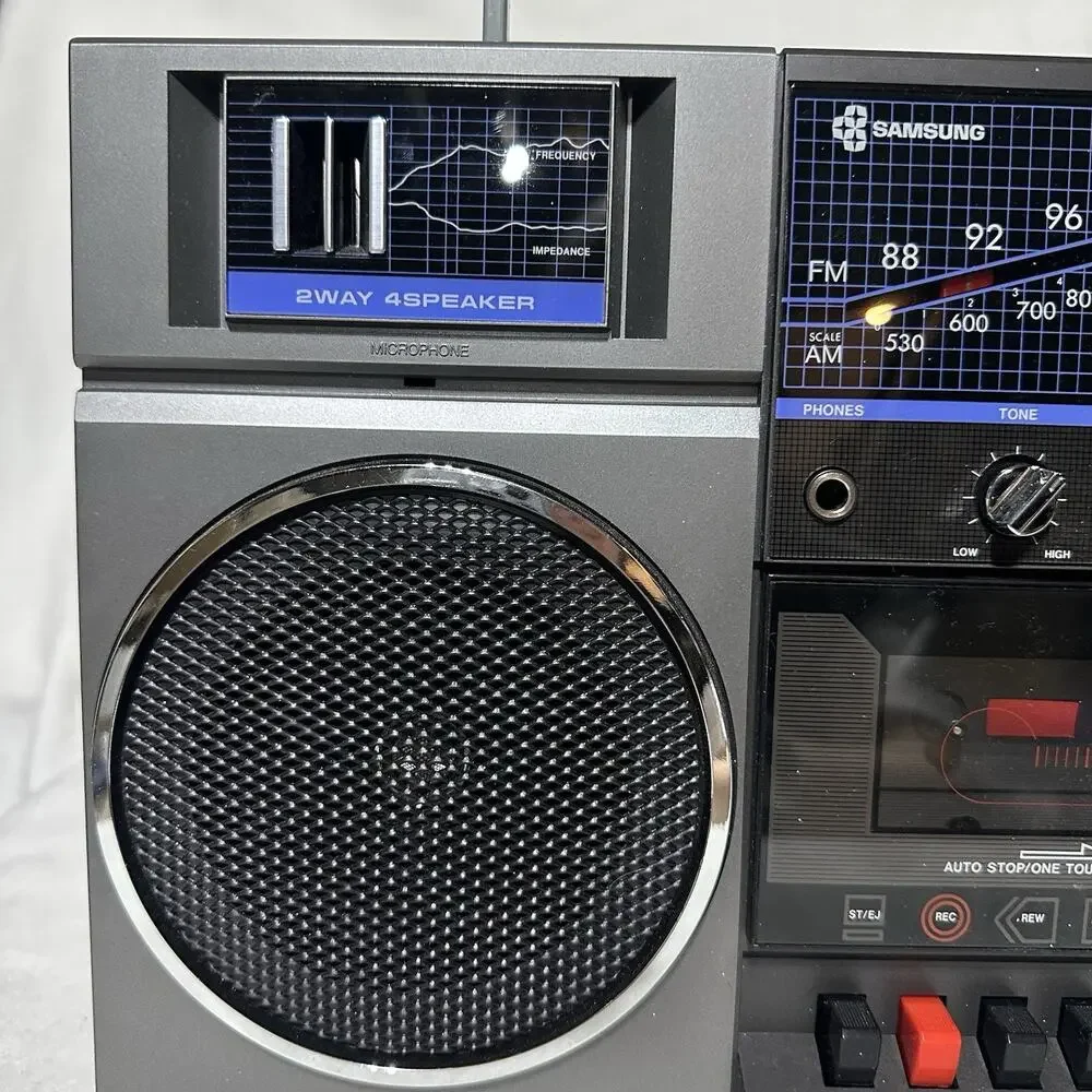 Vtg Samsung ST-K40 Am/fm BoomBox Stereo Cassette Radio Tape PARTS ONLY
